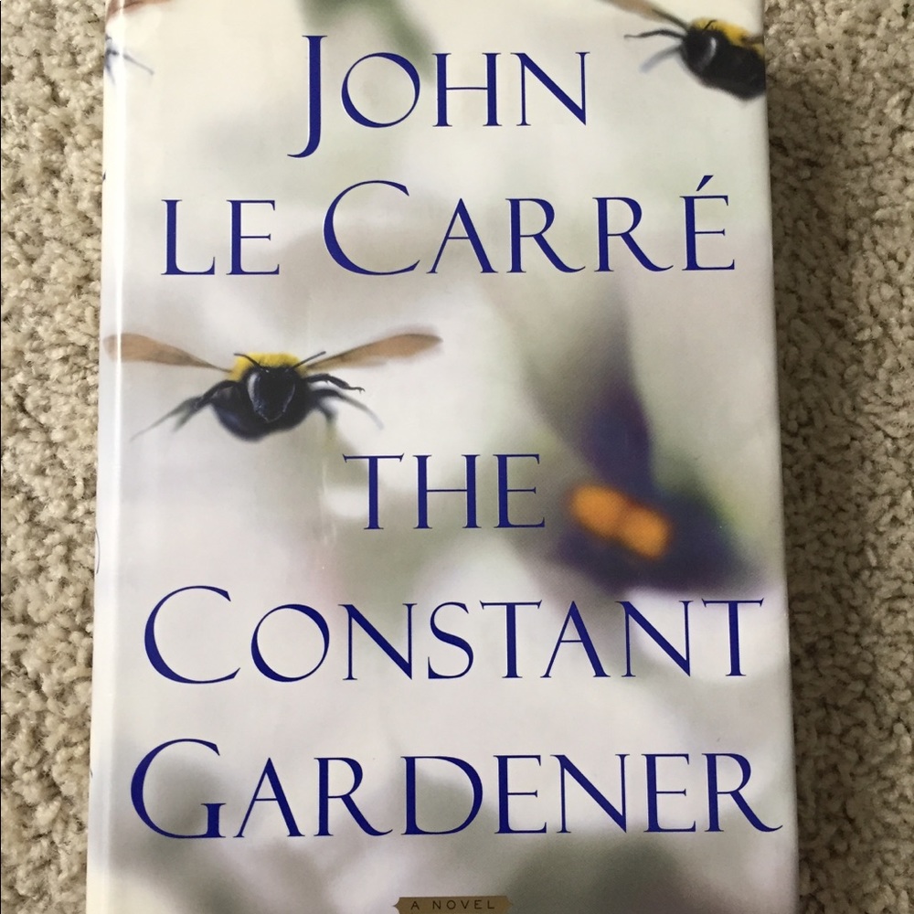 JOHN LE CARRE THE CONSTANT GARDENER HARDCOVER BOOK Thriller Mystery